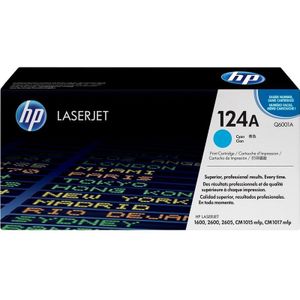 HP Toner 124A (Q6001A) Cyaan