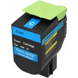 PrintAbout huismerk Toner 71B20C0 Cyaan Geschikt voor Lexmark