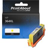 PrintAbout - Inktcartridge 364XL - Geel - Hoge Capaciteit - 15.6 ml