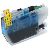 PrintAbout huismerk Inktcartridge LC-3213C Cyaan Hoge capaciteit Geschikt voor Brother