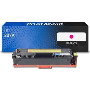 PrintAbout huismerk Toner 207A (W2213A) Magenta Geschikt voor HP