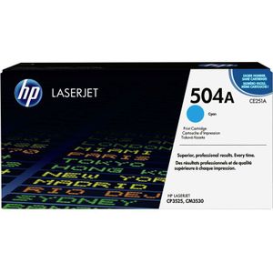 HP Toner 504A (CE251A) Cyaan