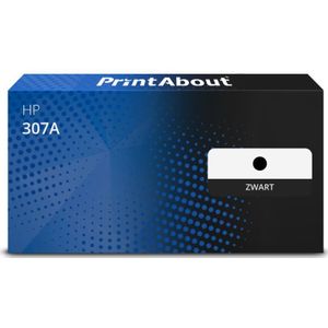 PrintAbout huismerk Toner 307A (CE740A) Zwart Geschikt voor HP