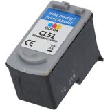 PrintAbout huismerk Inktcartridge CL-51 3-kleuren Hoge capaciteit Geschikt voor Canon
