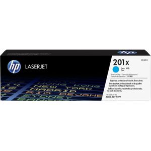 HP Toner 201X (CF401X) Cyaan Hoge capaciteit