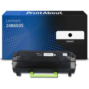 PrintAbout huismerk Toner 24B6035 (XM1145) Zwart Geschikt voor Lexmark