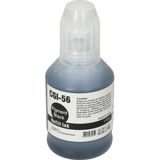 PrintAbout huismerk Inktcartridge GI-56BK Zwart Geschikt voor Canon