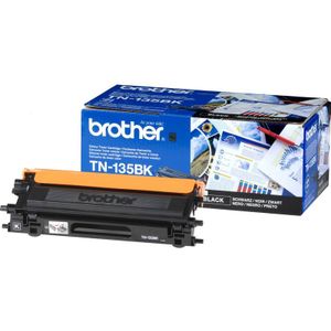 Brother Toner TN-135BK Zwart Hoge capaciteit