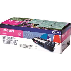 Brother Toner TN-328M Magenta Extra hoge capaciteit