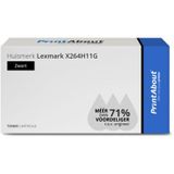 Huismerk Lexmark X264H11G Toner Zwart Hoge capaciteit