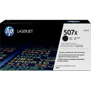 HP Toner 507X (CE400X) Zwart Hoge capaciteit