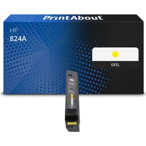 PrintAbout huismerk Toner 824A (CB382A) Geel Geschikt voor HP
