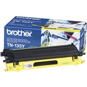 Brother Toner TN-135Y Geel Hoge capaciteit