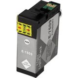 PrintAbout huismerk Inktcartridge T7609 Licht licht-zwart geschikt voor Epson