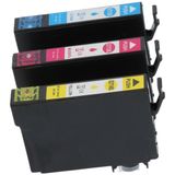 PrintAbout huismerk Inktcartridge C13T2715012 (27XL) 3-kleuren Multipack Geschikt voor Epson
