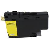 PrintAbout huismerk Inktcartridge LC-3235XLYP Geel Hoge capaciteit Geschikt voor Brother