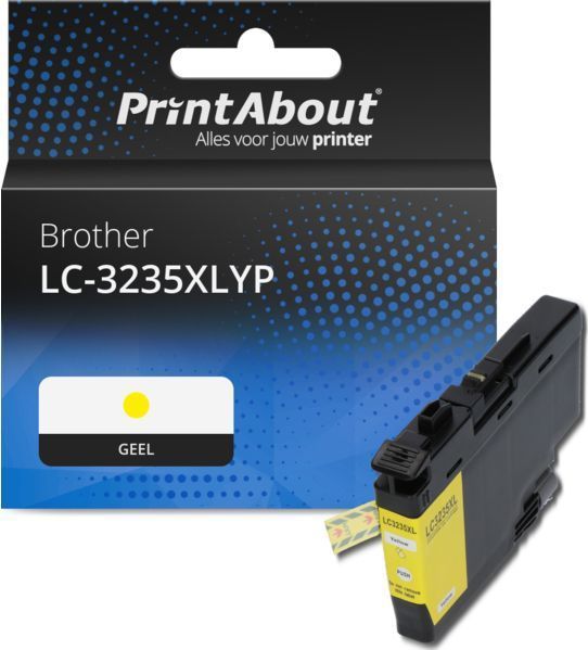 PrintAbout - LC-3235XLYP - Inktcartridge - Geel - Hoge Capaciteit