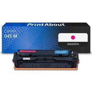 PrintAbout huismerk Toner 045 M Magenta Geschikt voor Canon