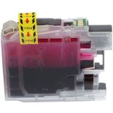 PrintAbout huismerk Inktcartridge LC-123M Magenta Geschikt voor Brother