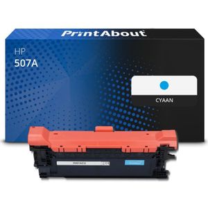 PrintAbout huismerk Toner 507A (CE401A) Cyaan Geschikt voor HP