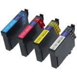 PrintAbout huismerk Inktcartridge T071 (C13T071540) 4-kleuren Multipack Geschikt voor Epson