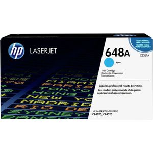 HP Toner 648A (CE261A) Cyaan