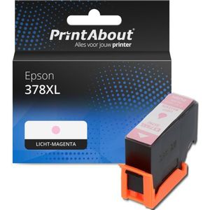 PrintAbout - Inktcartridge - Licht-magenta - Hoge Capaciteit - Geschikt voor Epson