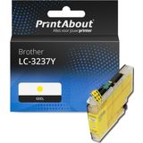 PrintAbout - LC-3237Y - Inktcartridge - Geel