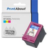 Huismerk HP 303XL (T6N03AE) Inktcartridge 3-kleuren