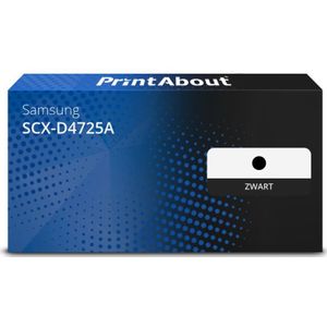 PrintAbout - Toner SCX-D4725A - Zwart - Geschikt voor Samsung