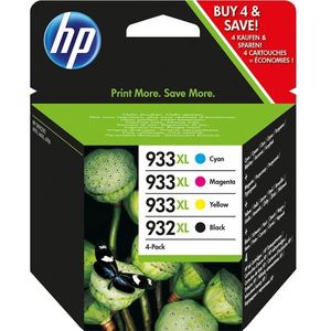 HP 932XL Black/933XL Cyan/Magenta/Yellow 4-pack Original Ink Cartridges inktcartridge 4 stuk(s) Origineel Hoog (XL) rendement Zwart, Cyaan, Magenta, Geel