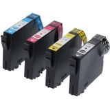 PrintAbout huismerk Inktcartridge T0556 4-kleuren Multipack Geschikt voor Epson