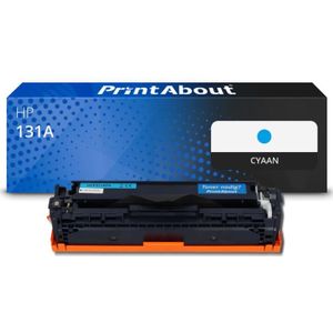 PrintAbout huismerk Toner 131A (CF211A) Cyaan Geschikt voor HP