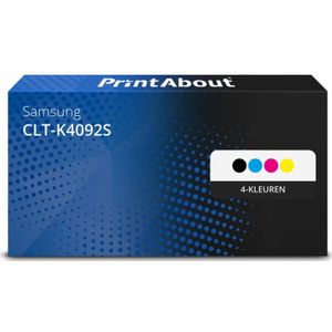 PrintAbout huismerk Toner CLT-K4092S (SU138A) 4-kleuren Multipack Geschikt voor Samsung
