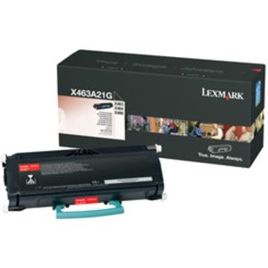 Lexmark Toner X463A21G Zwart