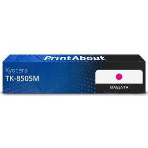 PrintAbout huismerk Toner TK-8505M Magenta Geschikt voor Kyocera