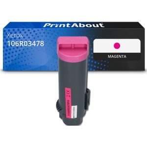Huismerk - Xerox X6510XXM - Toner - Magenta - Compatibel