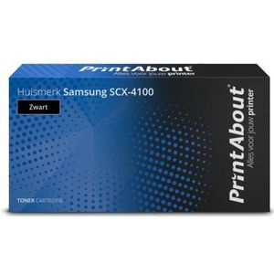 PrintAbout  Toner SCX-4100 Zwart geschikt voor Samsung