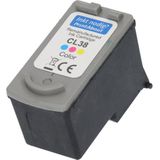 PrintAbout huismerk Inktcartridge CL-38 3-kleuren Geschikt voor Canon