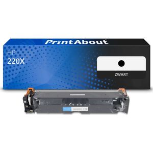PrintAbout huismerk Toner 220X (W2200X) Zwart Hoge capaciteit Geschikt voor HP