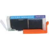 PrintAbout huismerk Inktcartridge CLI-571C XL Cyaan Hoge capaciteit Geschikt voor Canon