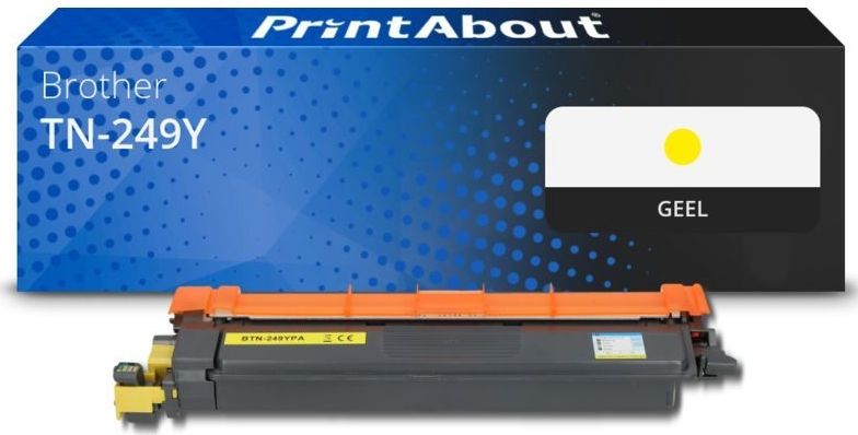 PrintAbout - TN-249Y - Toner - Geel