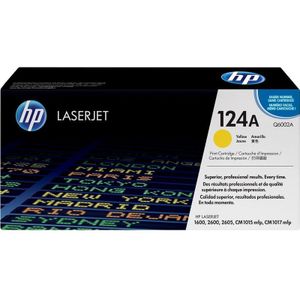 HP Toner 124A (Q6002A) Geel