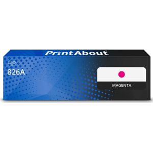 PrintAbout huismerk Toner 826A (CF313A) Magenta Geschikt voor HP