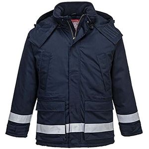 Portwest Winterjas, vuurbestendig, antistatisch, maat XXL, marineblauw, FR59NARXXL