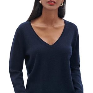 Caroll Pull-Over Femme, Bleu, M