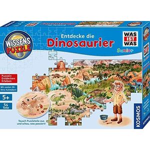 Kosmos - Was Junior-puzzel: ontdek dinosaurusspel, 682873, meerkleurig