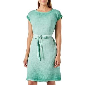 s.Oliver Korte jurk dames korte jurk, Blauw/Groen