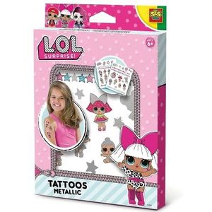 SES L.O.L. - Tattoos metallic - tijdelijke tattoos - veilig voor de huid