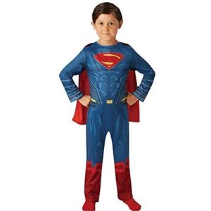 Rubie's - Officieel klassiek kostuum – Superman Justice League, kinderen, I-640811S, maat S, 3 tot 4 jaar, rood